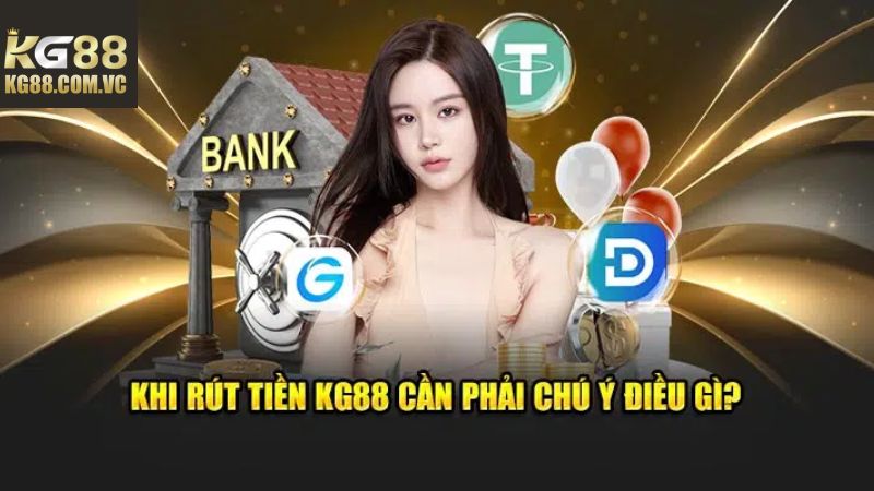 Rút Tiền KG88 - Quy Trình Nhanh Chóng Cho Người Mới 4 Thành viên cần lưu ý một số điểm quan trọng khi rút tiền tại KG88